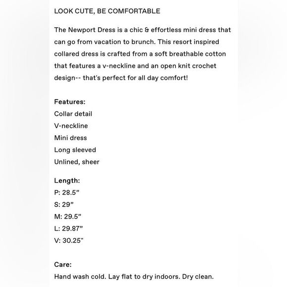 NEW MONDAY SWIMWEAR NEWPORT DRESS - IVORY CROCHET - Picture 10 of 12